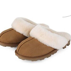 WaySoft Genuine Australian Sheepskin Women Slippers sz. 8